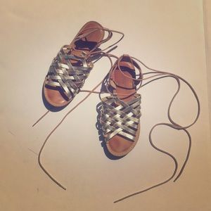AEO gladiator sandals
